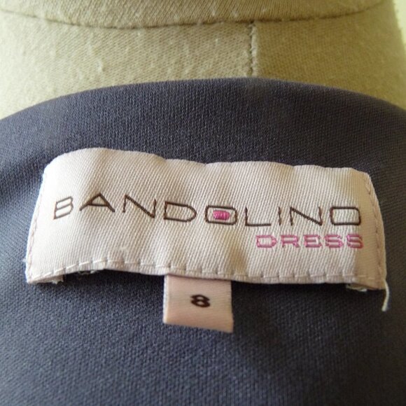 Bandolino long sleeve wrap Stretch dress size‎ 8 - Picture 4 of 4